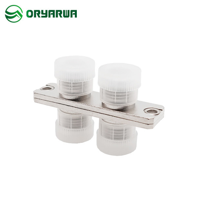 Flange Metal FC Fiber Coupler Low Insertion Loss Duplex Fiber Optic Adapter