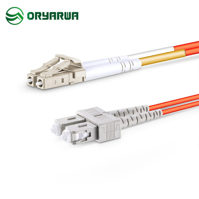 LC UPC zu Faser OptikJumper Duplex Sc UPC OM2 in mehreren Betriebsarten